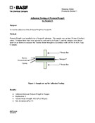 Adhesion Testing of ProtectoWrap® to Neopor®